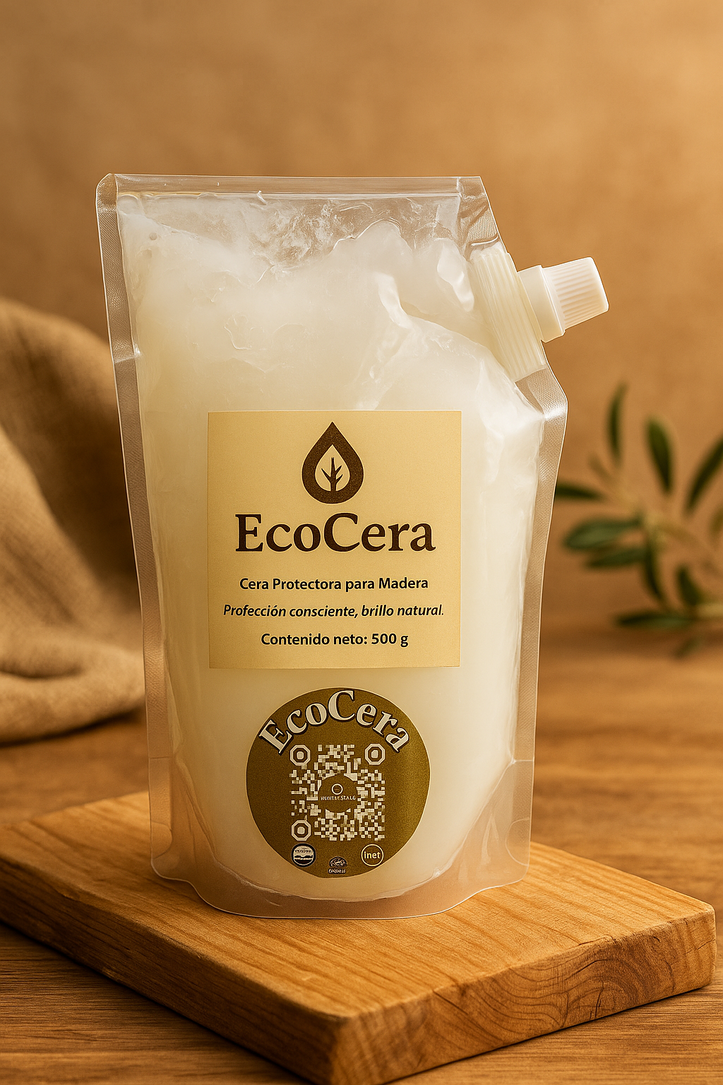 Cera Cremosa Premium 500ml | Cobertura Máxima para Interiores Automotrices y Sofás
